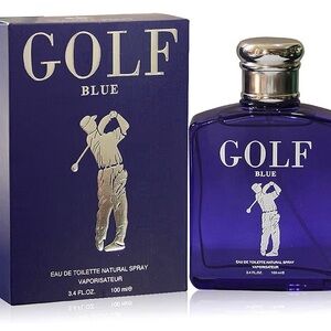GOLF BLUE Eau de Toilette plo blue parfum cologne 3.4 oz New in box